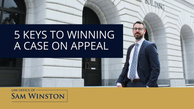 5 keys to winning a case on appeal